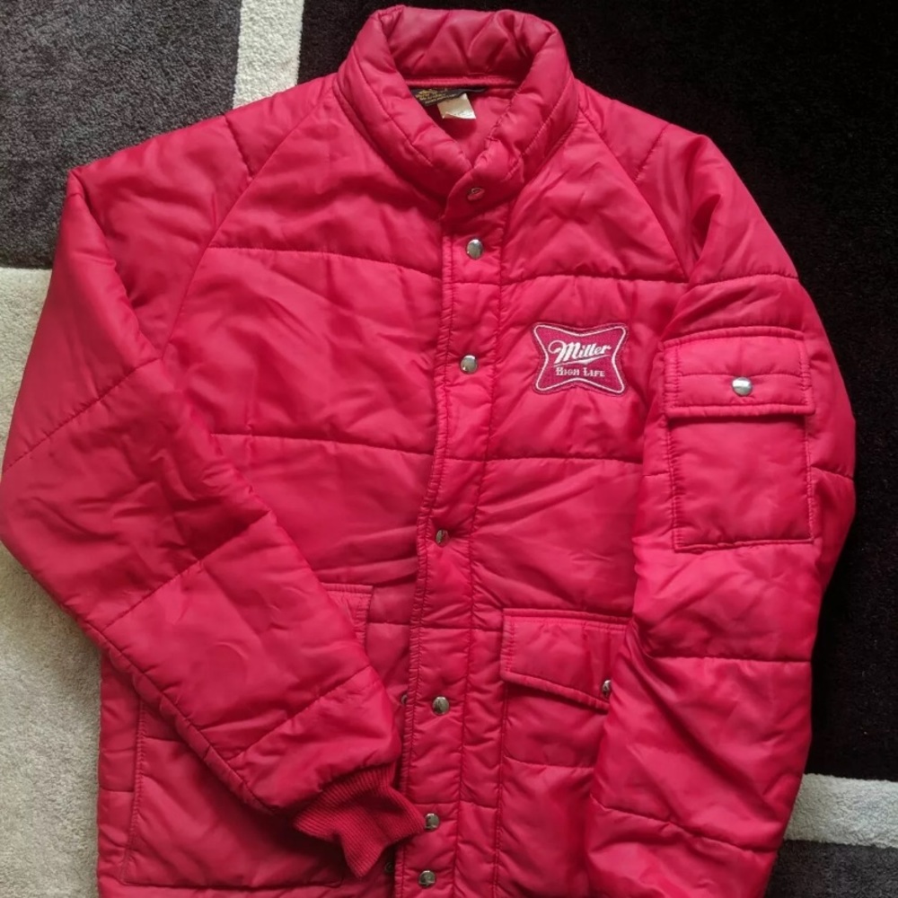 Vintage 70's Miller High Life Delivery Jacket